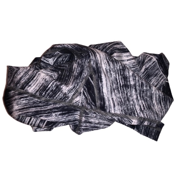 Lululemon Wunder Under Black White Crop Leggings - Picture 11 of 16